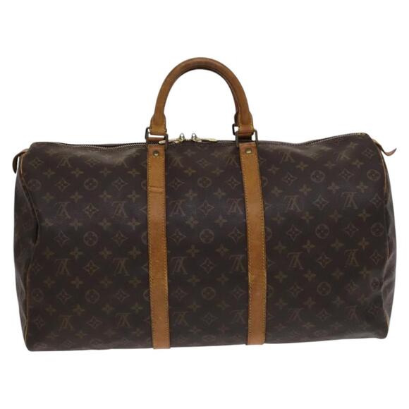 LOUIS VUITTON Monogram Keepall 50 Boston Bag M41426 - Picture 2 of 16